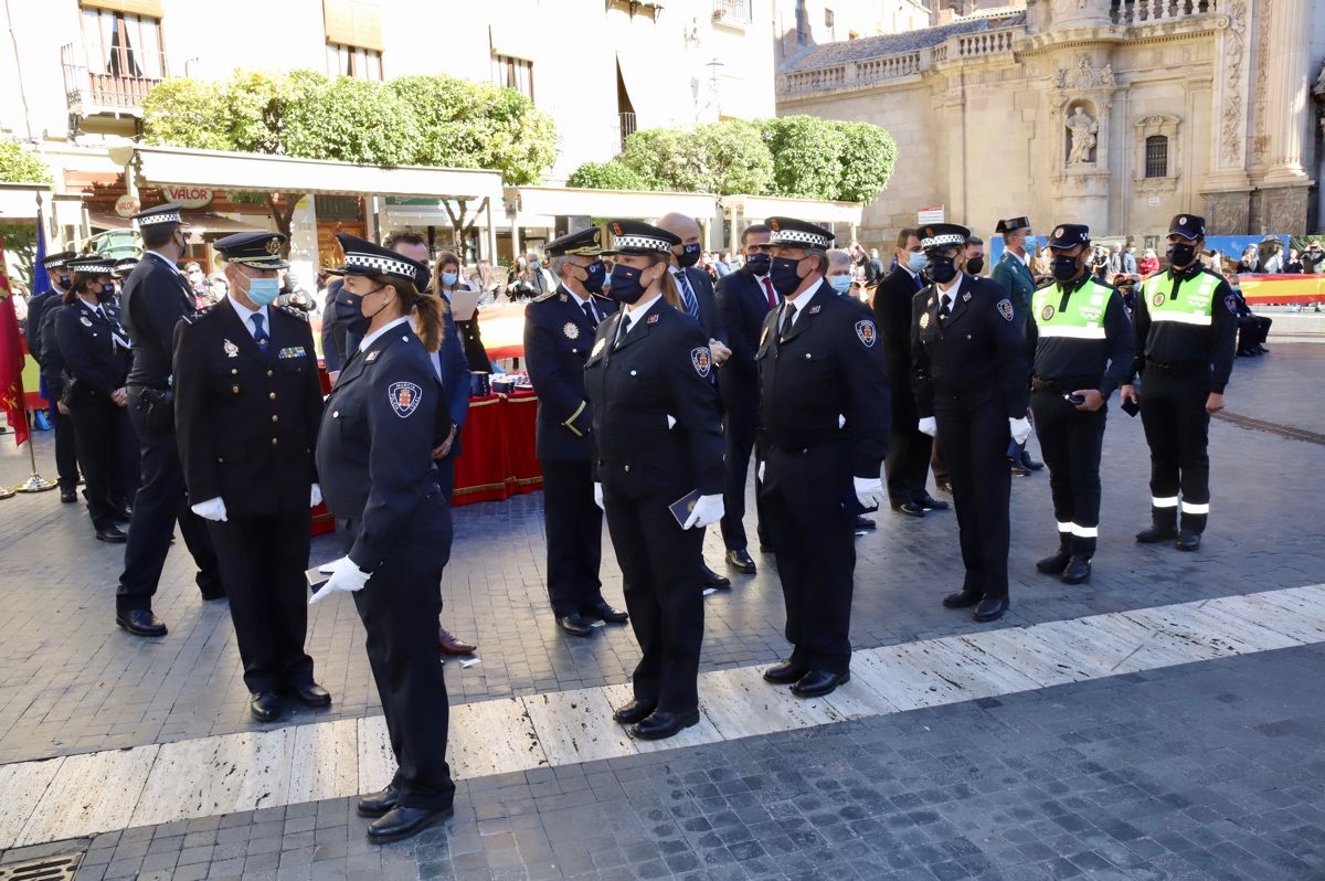 La Policía Local de Murcia celebra en Belluga los actos de su patrón, San Patricio