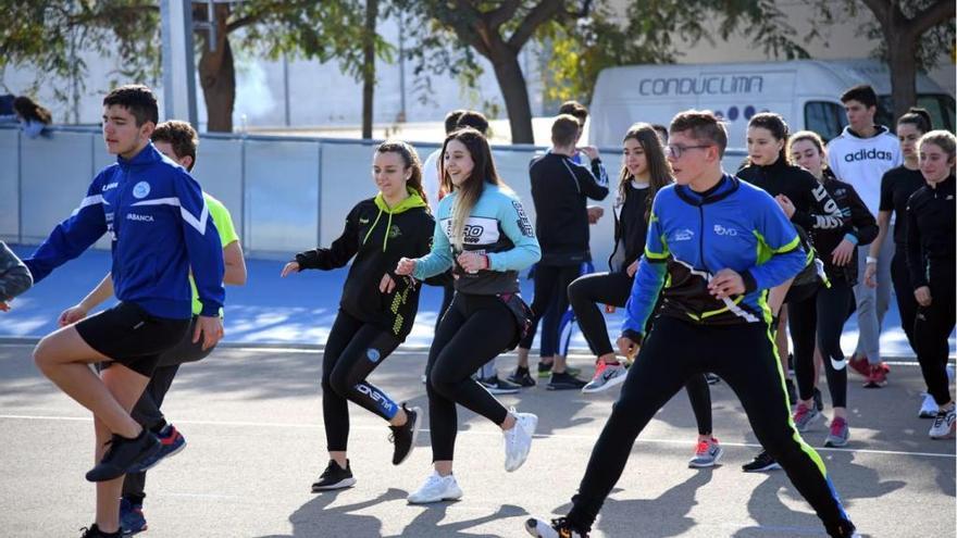 La selección española de patinaje de velocidad se prepara en Paiporta