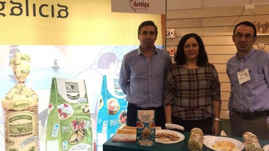 Galletas Daveiga asiste a una feria de alimentación en Alemania