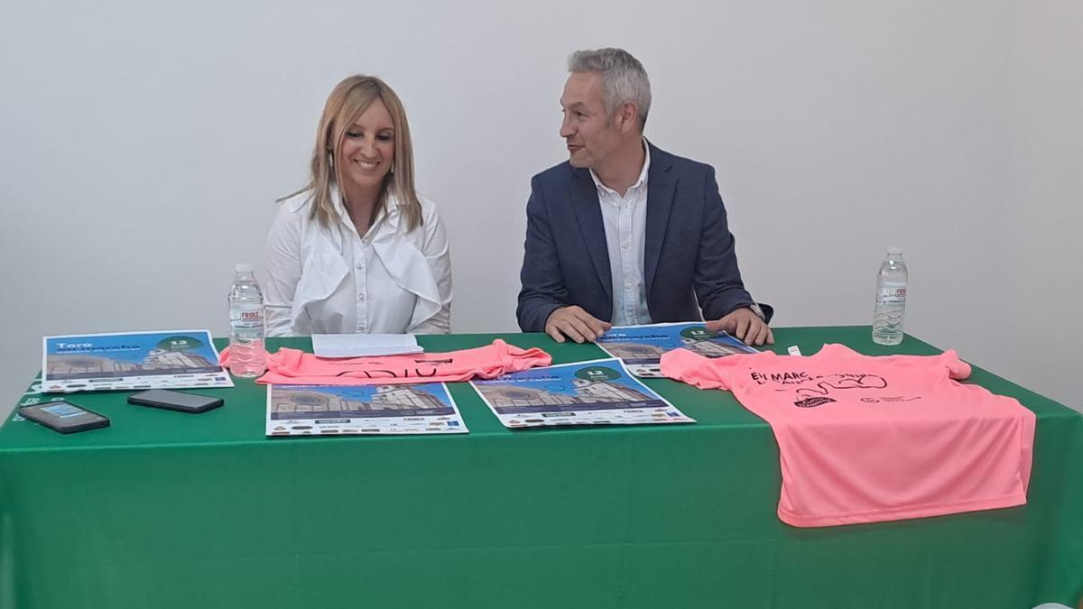Cristina Alvaredo y Carlos Rodríguez, de izquierda a derecha.