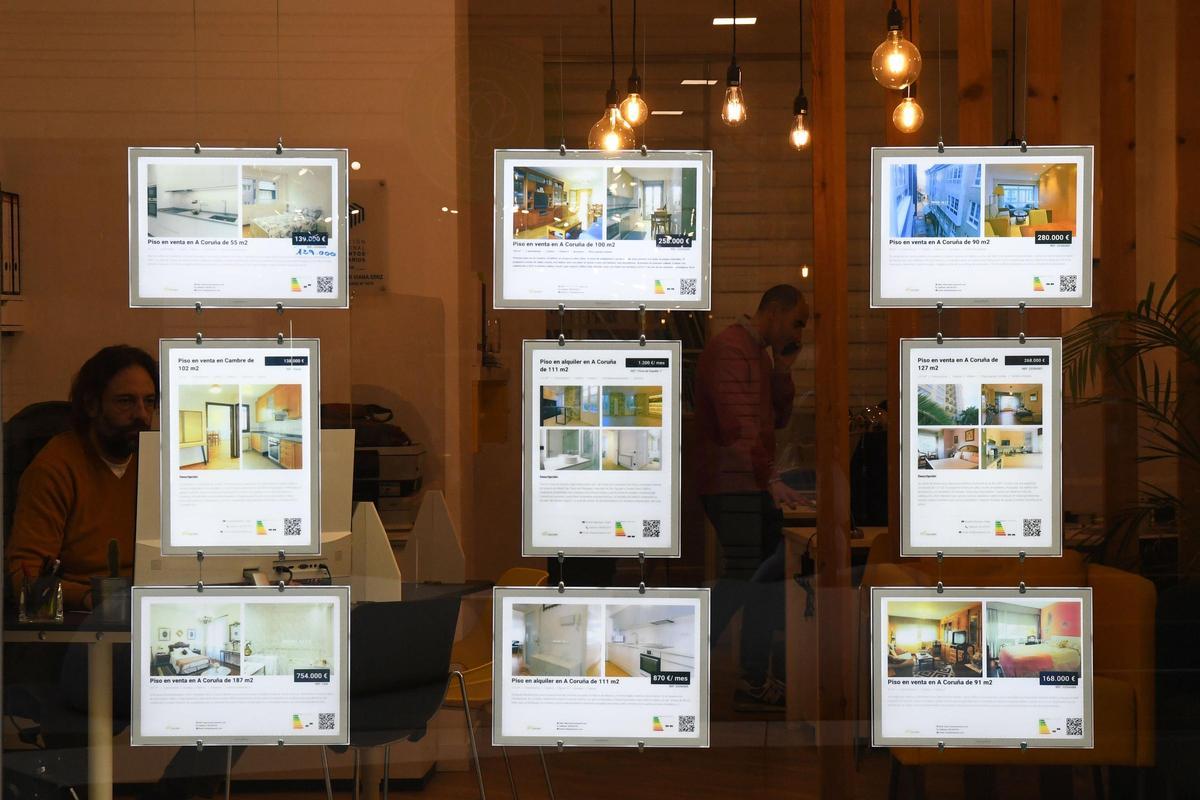 Inmobiliaria de A Coruña en febrero de 2023