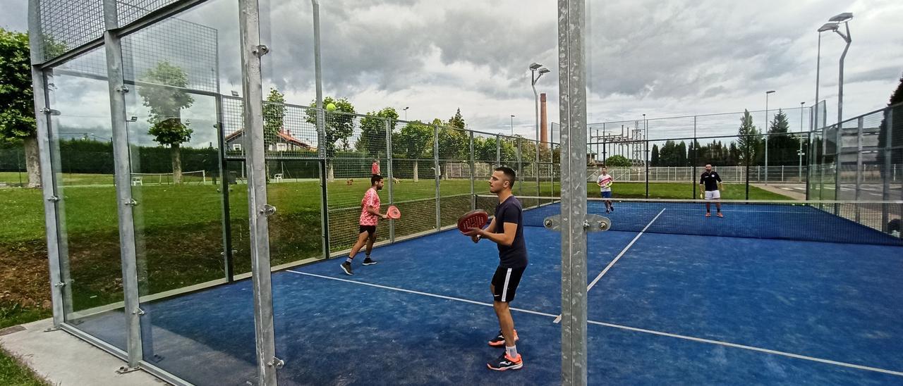 Instalaciones deportivas en Lugones