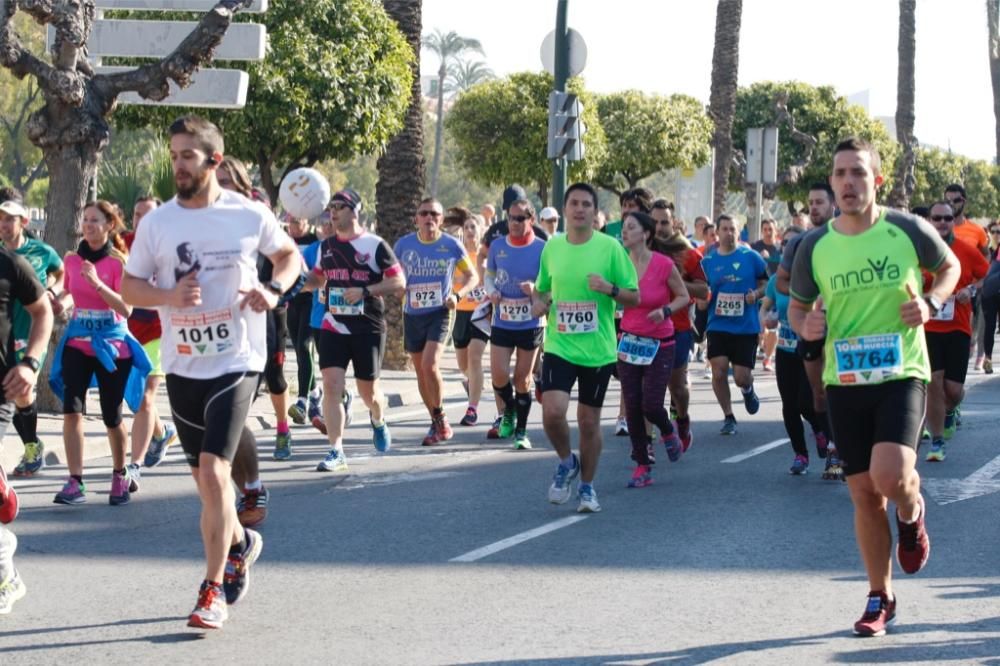 Media Maratón Murcia: Paso por Puente Reina Sofía