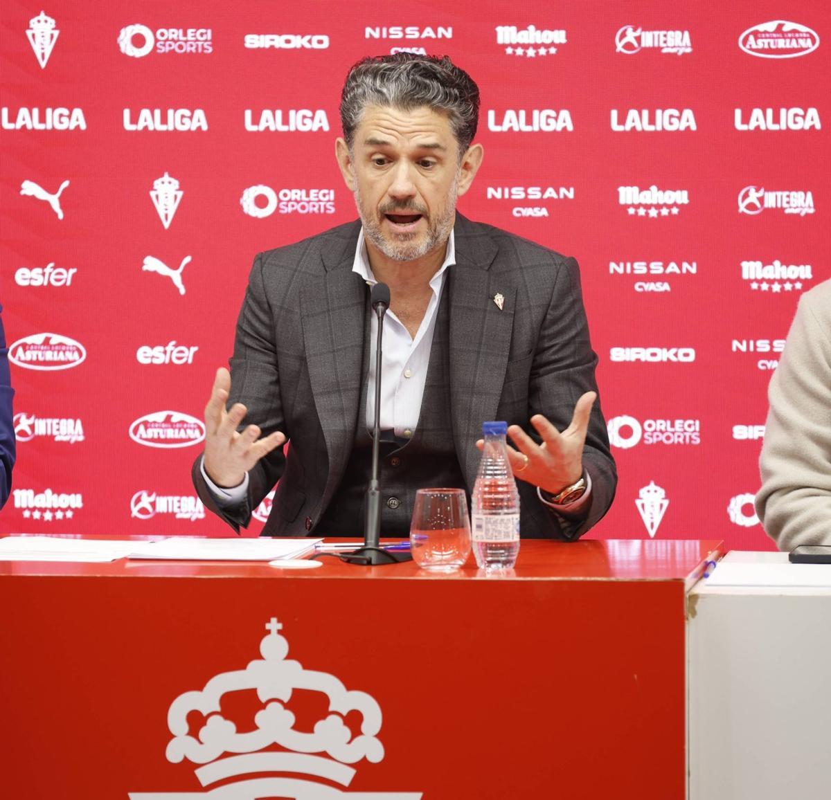 Alejandro Irarragorri, en su última visita a Gijón. | ÁNGEL GONZÁLEZ