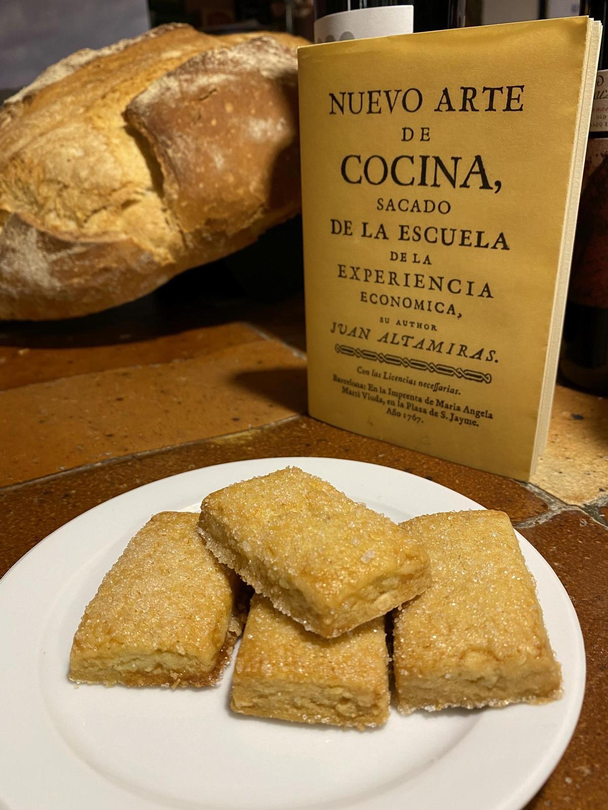 Varios restaurantes y panaderías de la zona han creado menús y dulces actualizando el recetario del fraile Juan de Altamiras.