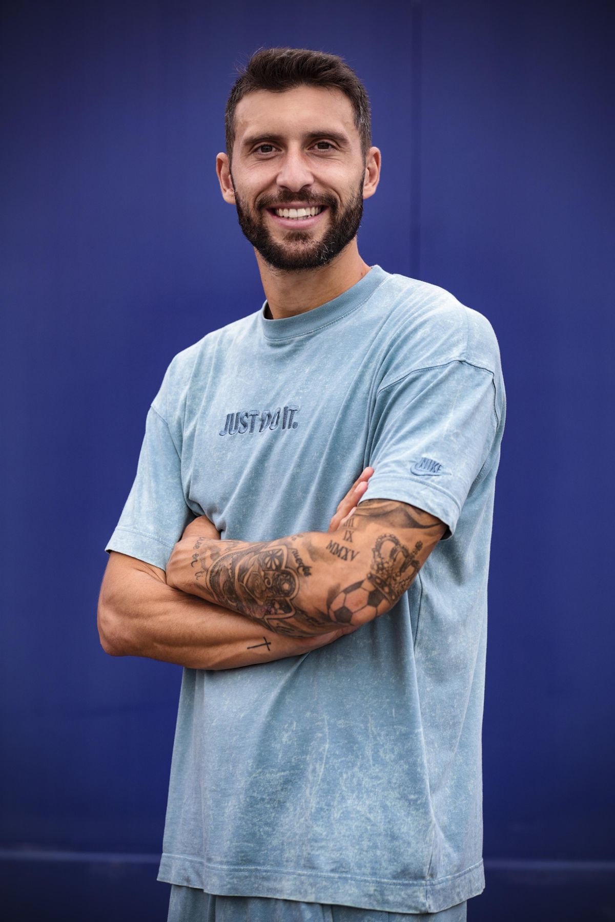 Borja Bastón, en El Requexón.