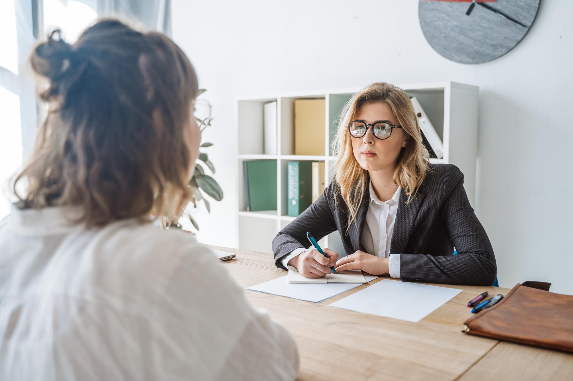 Una entrevista de trabajo