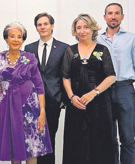 Marisa Marín, Ancor, Mercedes Hurtado y Enrique Tarrasso