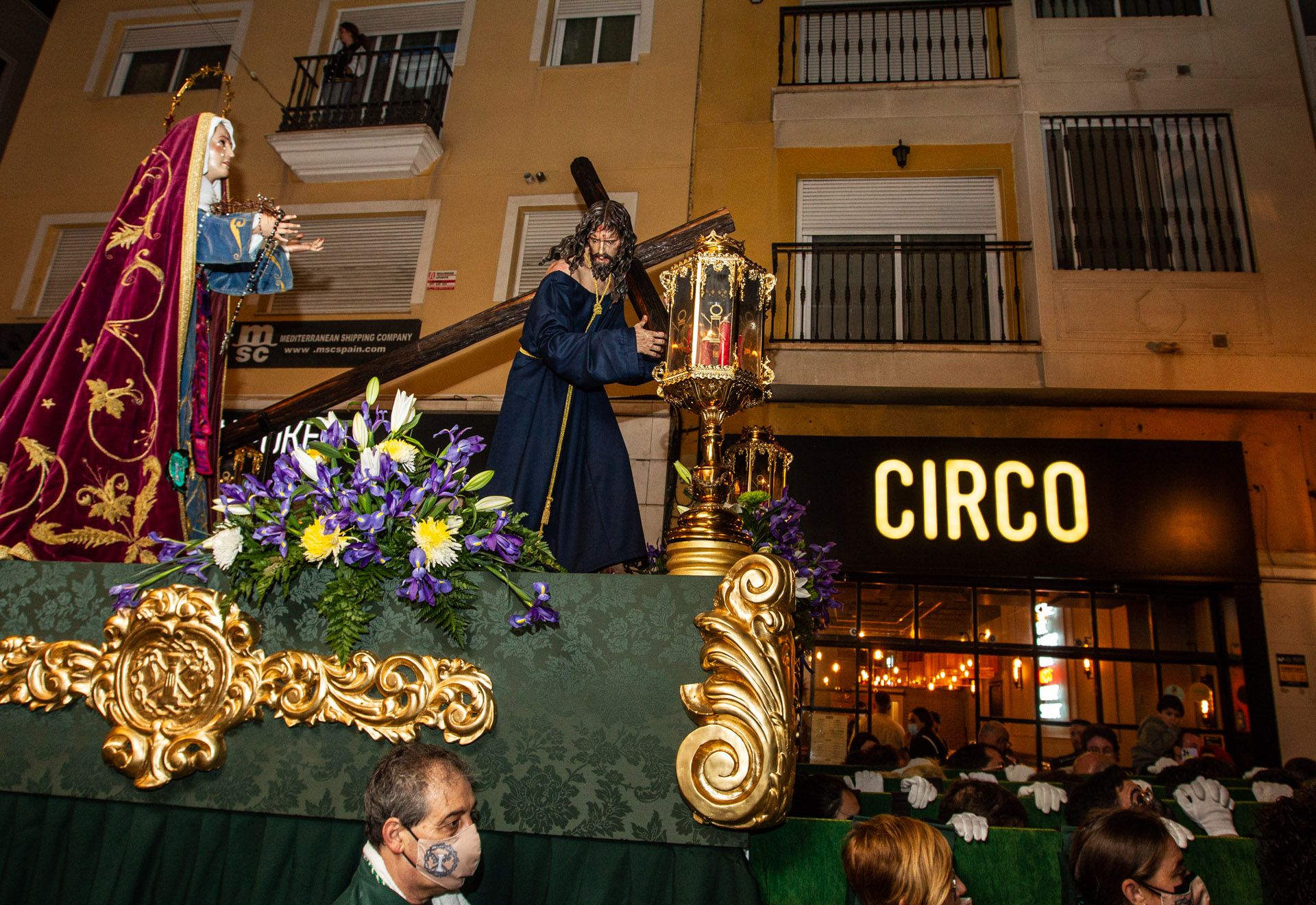 Cuatro Hermandades procesionan la tarde del Domingo de Ramos en Alicante