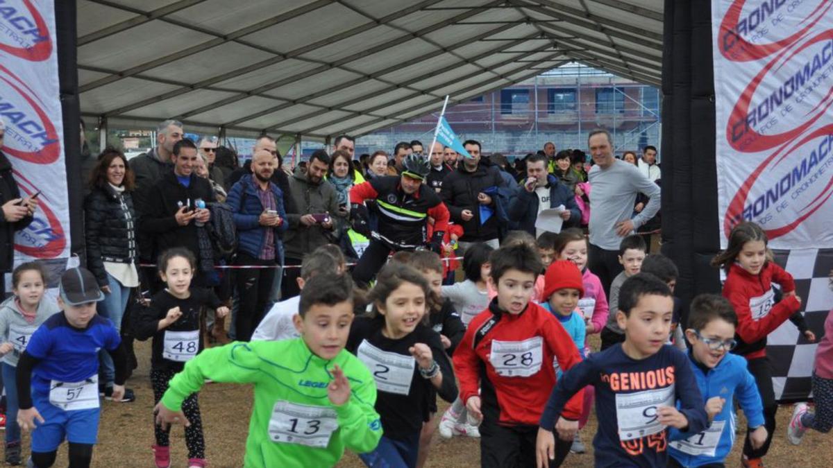 Carreira infantil celebrada na Festa da Ostra de 2018.  / FDV   