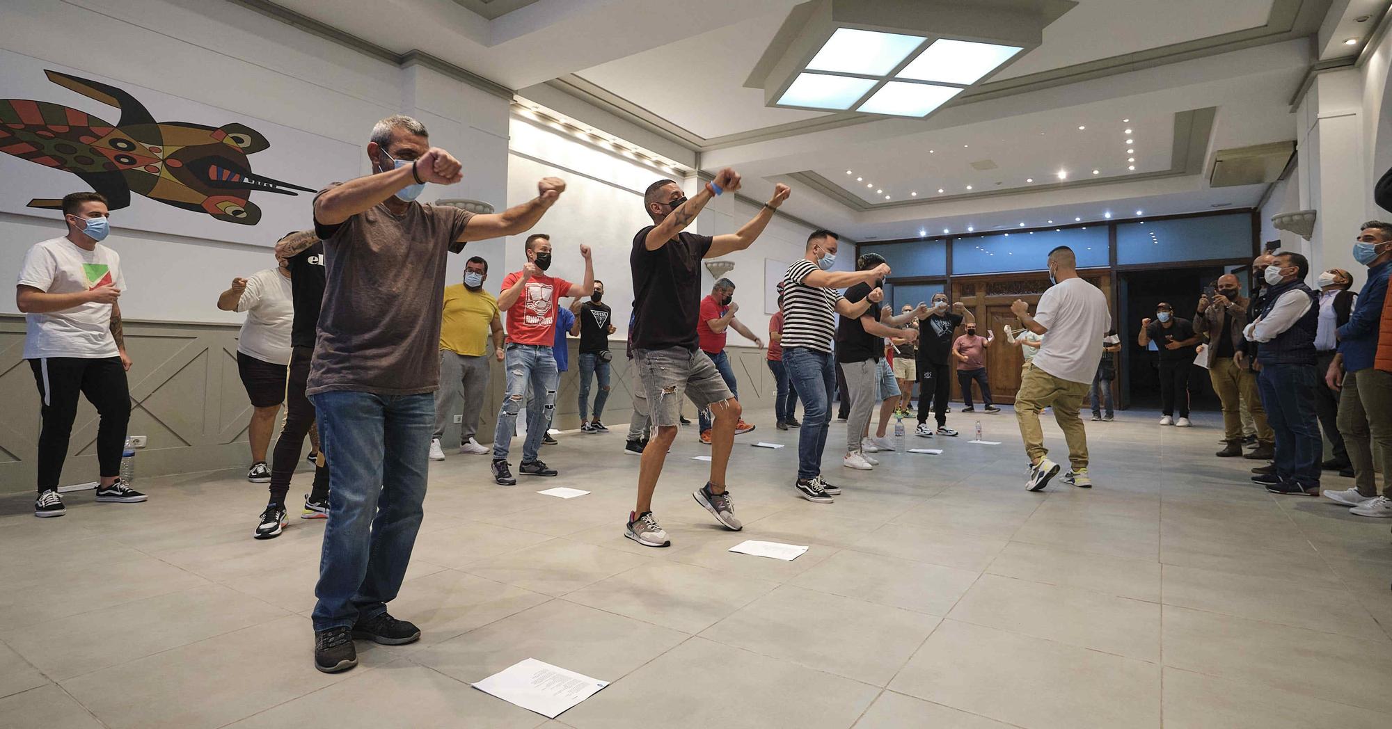Triqui-Traques inaugura los ensayos en el espacio común del Parque Marítimo.