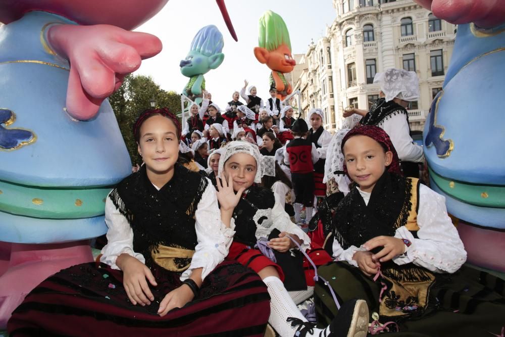 Desfile del Día de América en Asturias