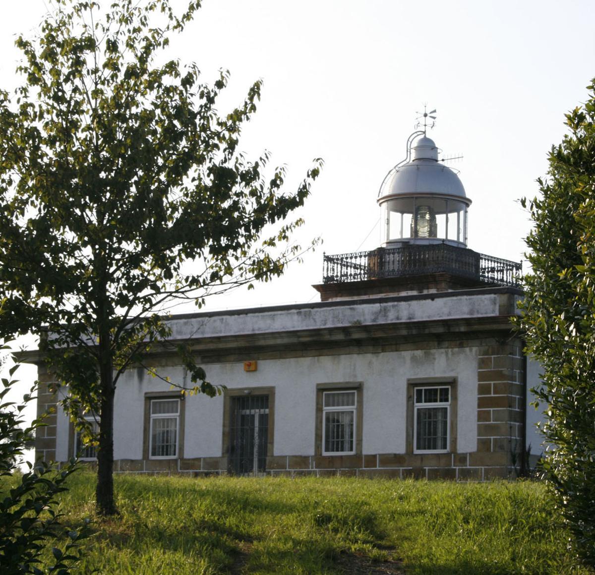 Una imagen de archivo del faro de Ribadesella.