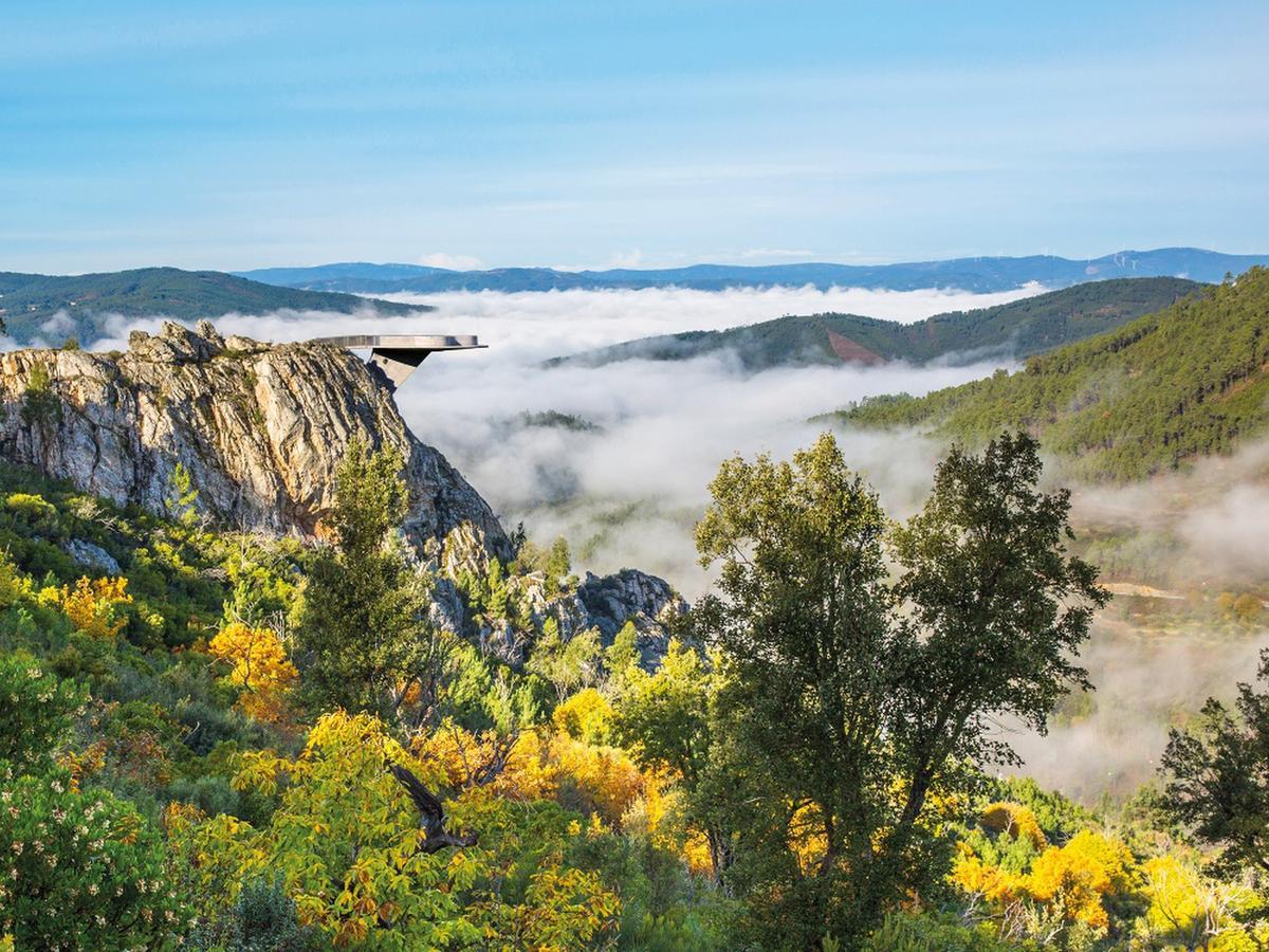 Vista del Mirador do Zebro.