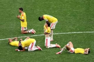 La granítica Suiza echa a Colombia en los penaltis y se medirá con Messi en los cuartos
