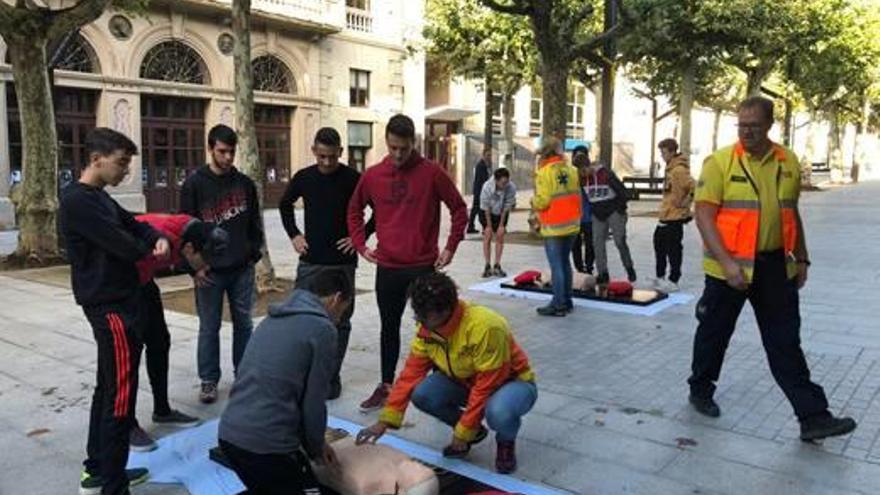 Tallers per saber actuar davant d&#039;una aturada cardiorespiratòria