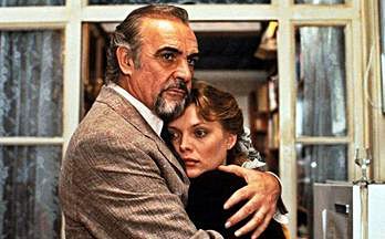 Connery y Pfeiffer.