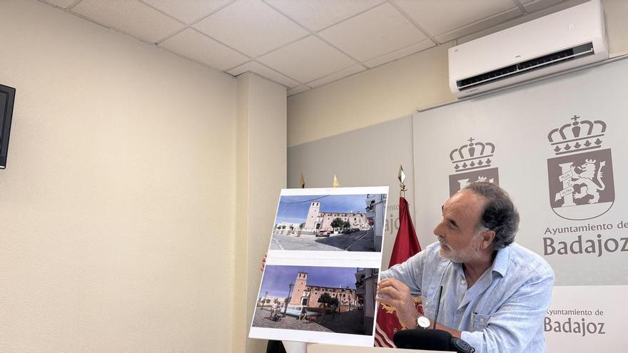 El PSOE acudirá a la vía judicial si el Ayuntamiento de Badajoz no derriba el cerramiento de la iglesia de San Agustín
