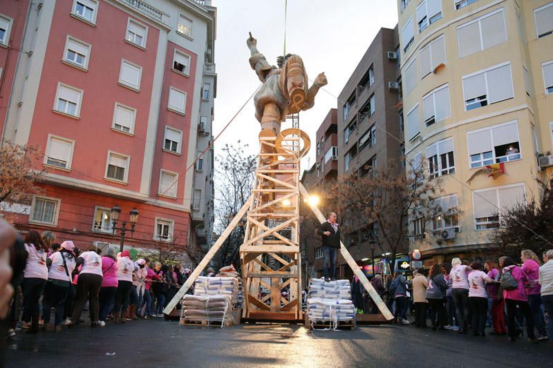 Plantà al tombe de la falla Palleter-Erudito de Orellana