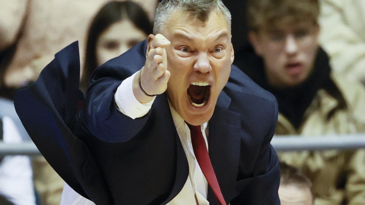 Jasikevicius, durante el partido contra Obradoiro