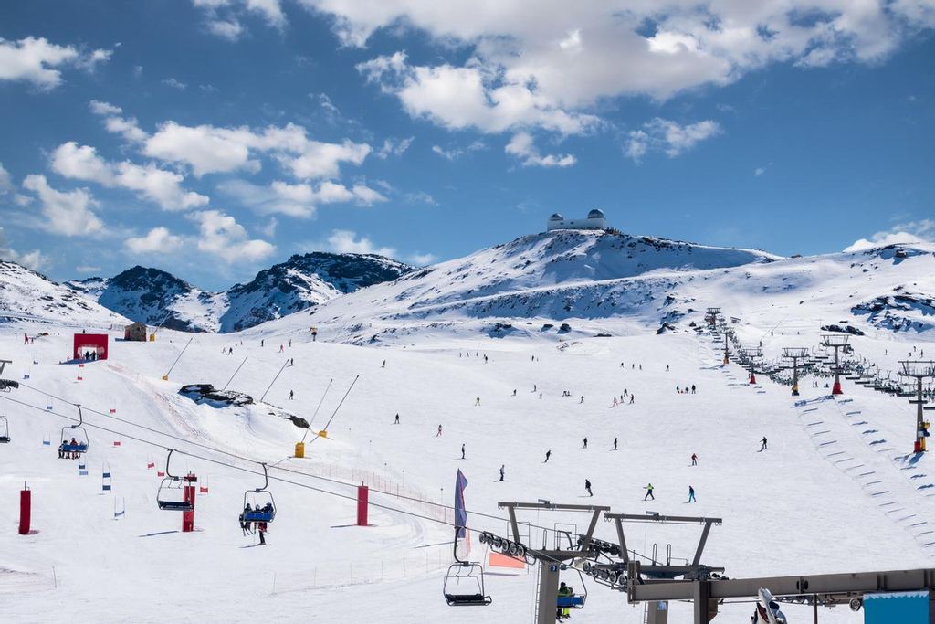 Pistas de esquí de Sierra Nevada