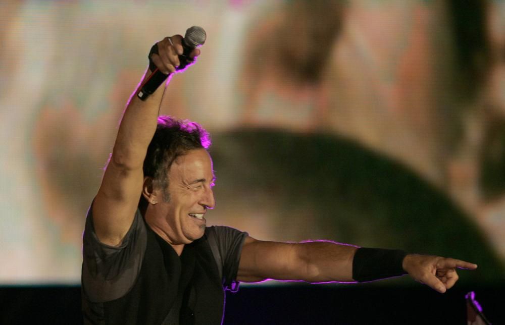 Bruce Springsteen en Santiago de Compostela