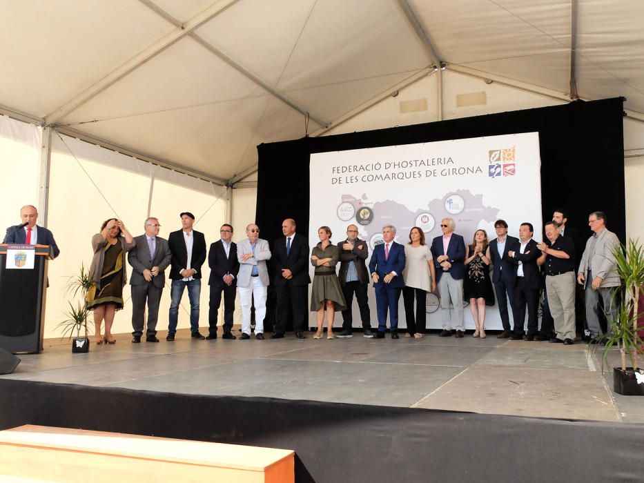 Dia Internacional del Turisme al Castell de Biart - La Federació d''Hostaleria de les Comarques de Girona ha celebrat aquest dilluns el seu 40è aniversari