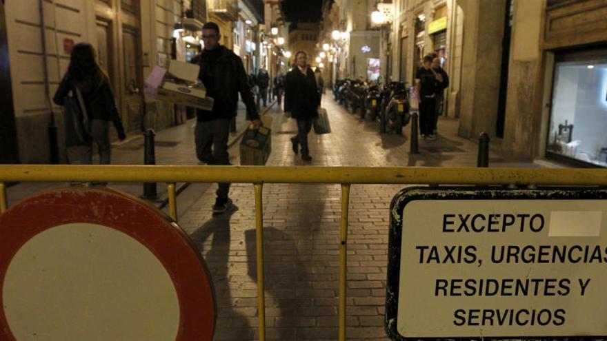 Medidas restrictivas del tráfico en la ZAS del Carmen.