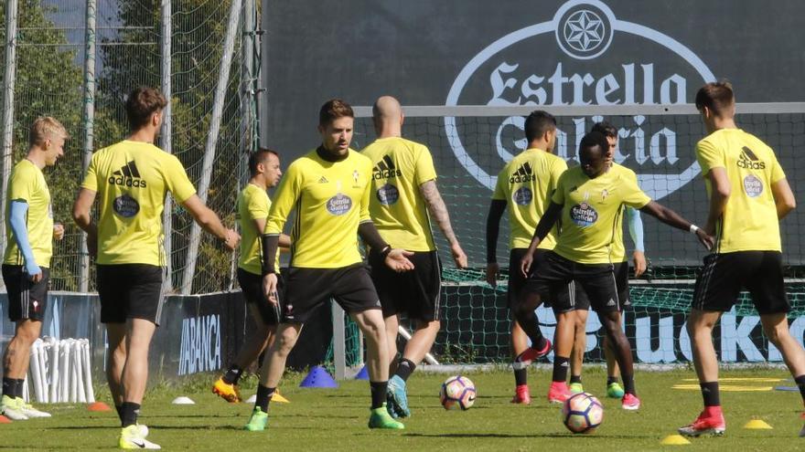 Entrenamiento de esta mañana. // A. Villar