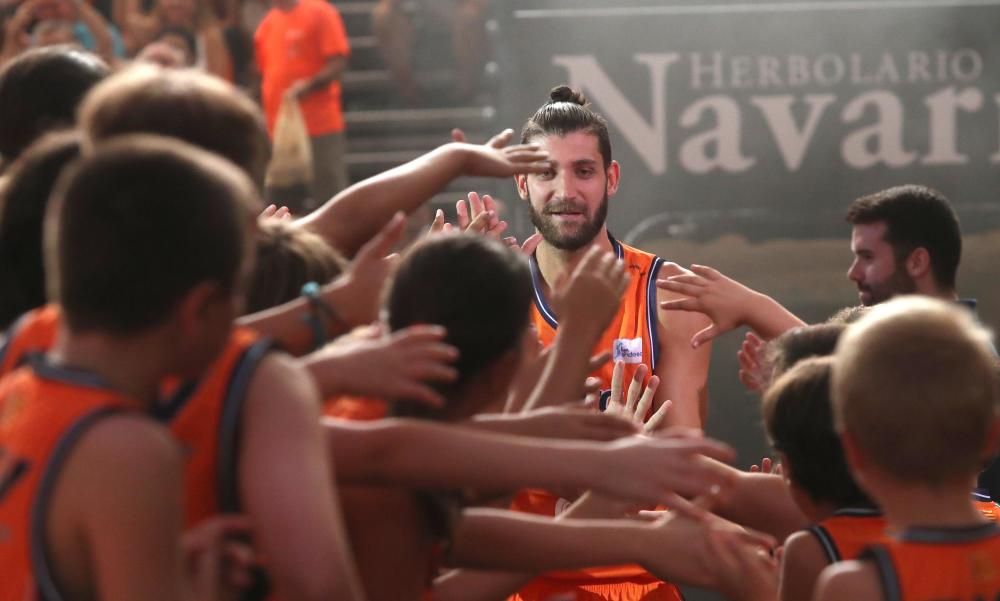 Así fue la presentación del Valencia Basket