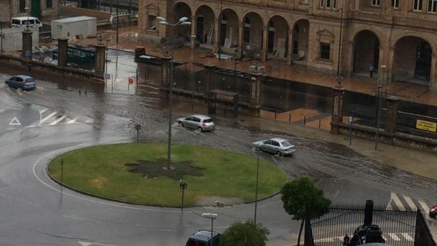 Las últimas lluvias provocan inundaciones en Zamora