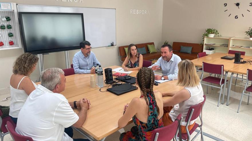 Reunión con la comunidad educativa