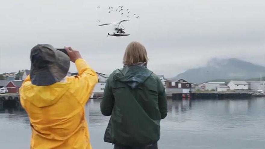 Una escena de &#039;Volando juntos&#039;.