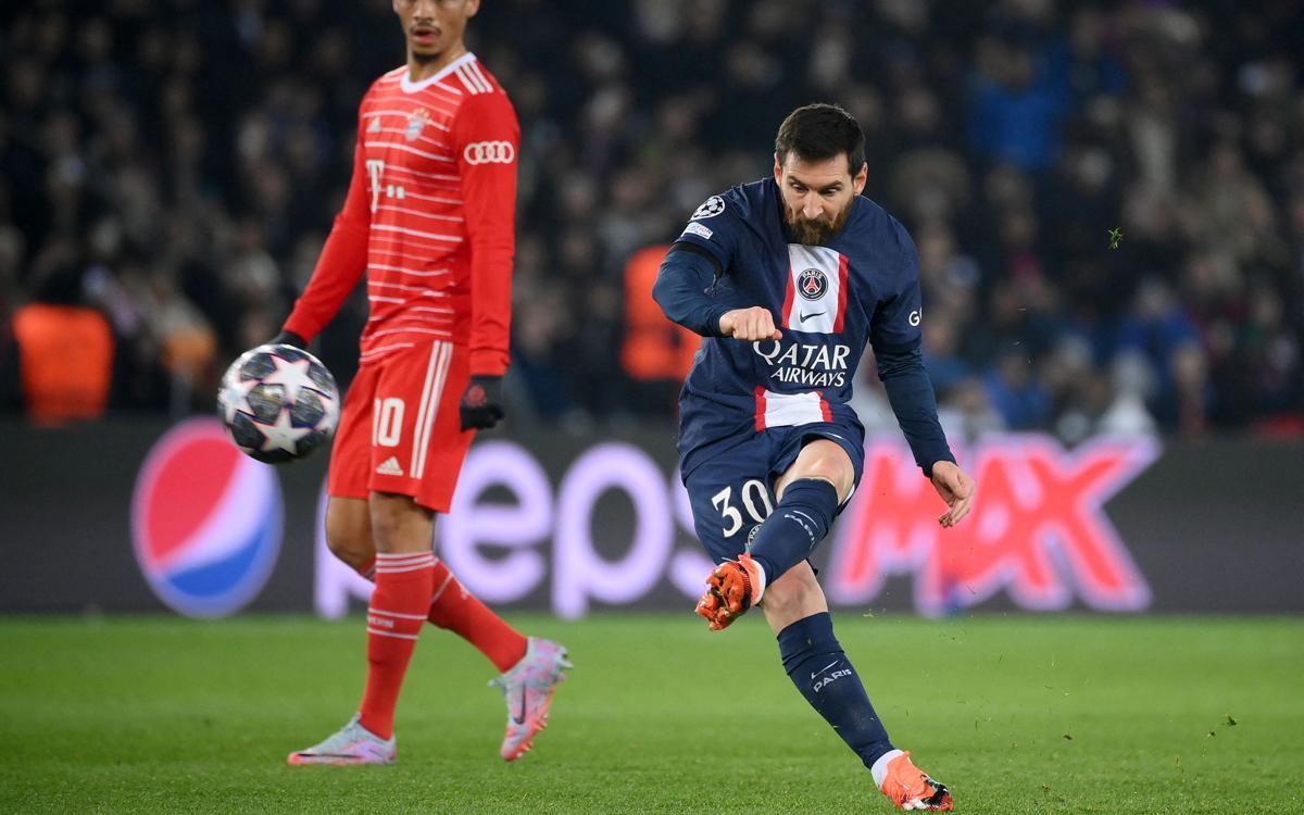 PSG Bayern de Munich en octevos de final de la Champions