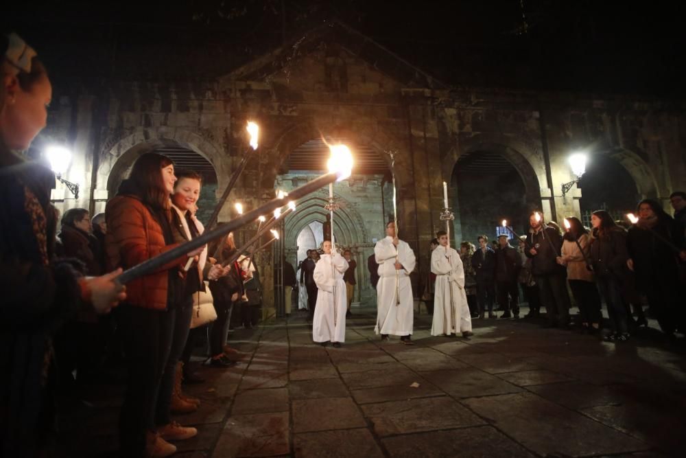 Procesión de San Nicolás en Avilés