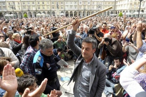 Acto popular en María Pita