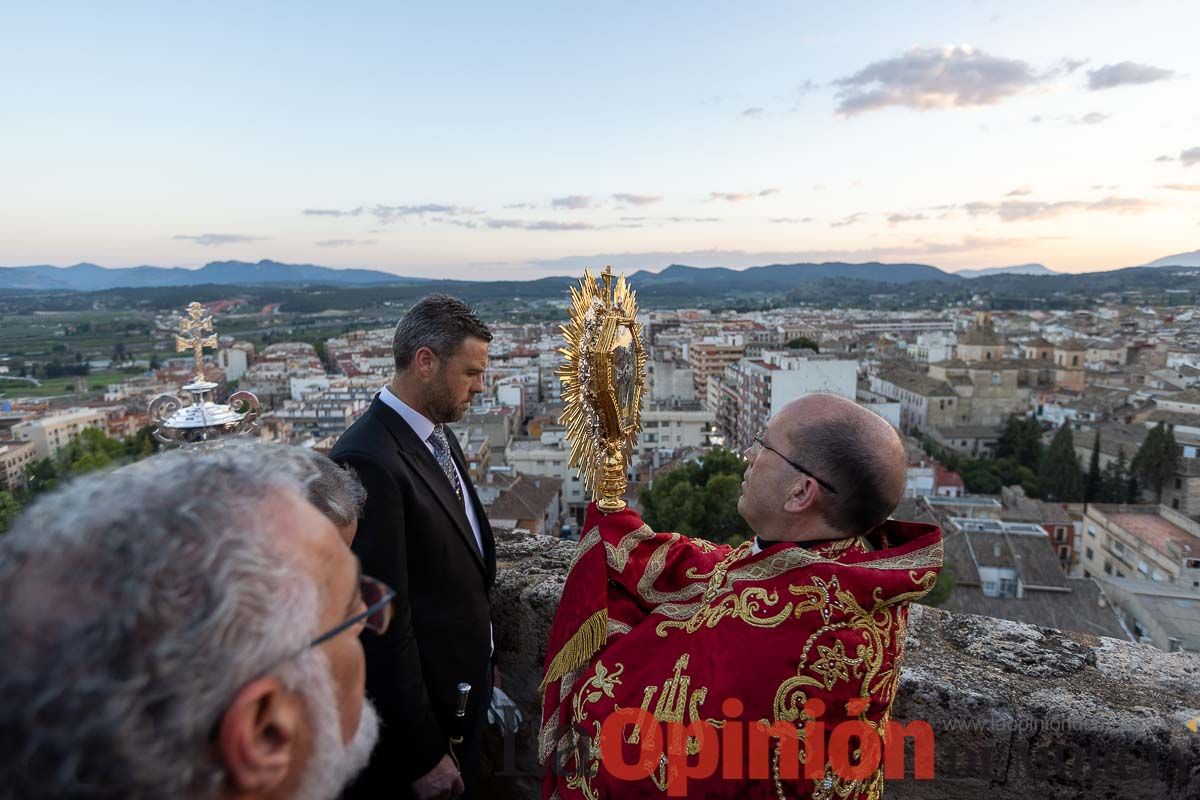 Procesión de subida a la Basílica en las Fiestas de Caravaca