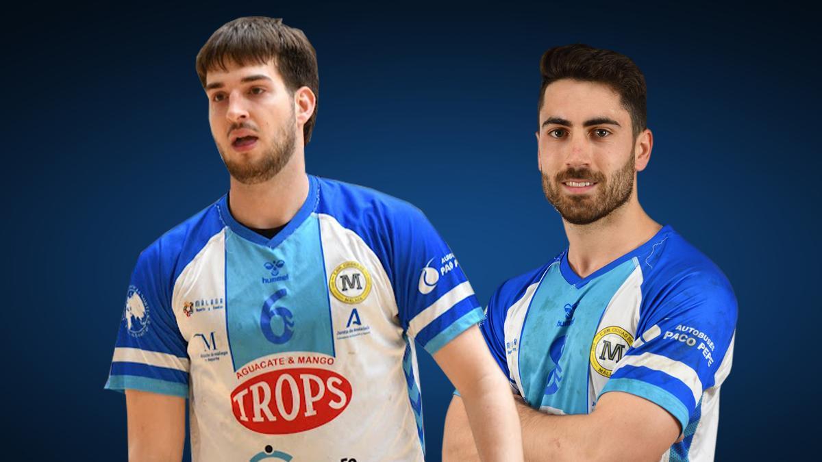 Kahr y Consuegra, jugadores del Trops Málaga.