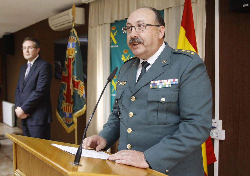 Celebración del 172 aniversario de la Guardia Civil en Castelló