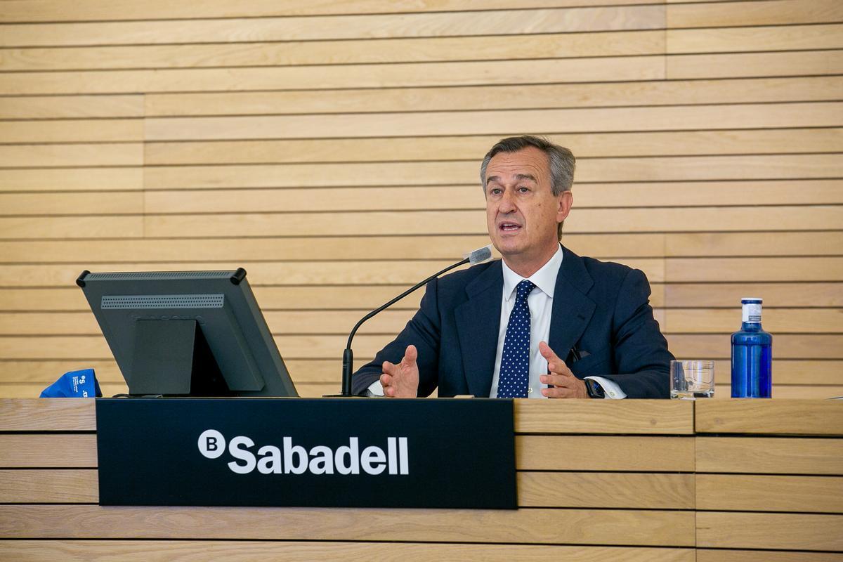 El CEO del Sabadell, César González-Bueno.