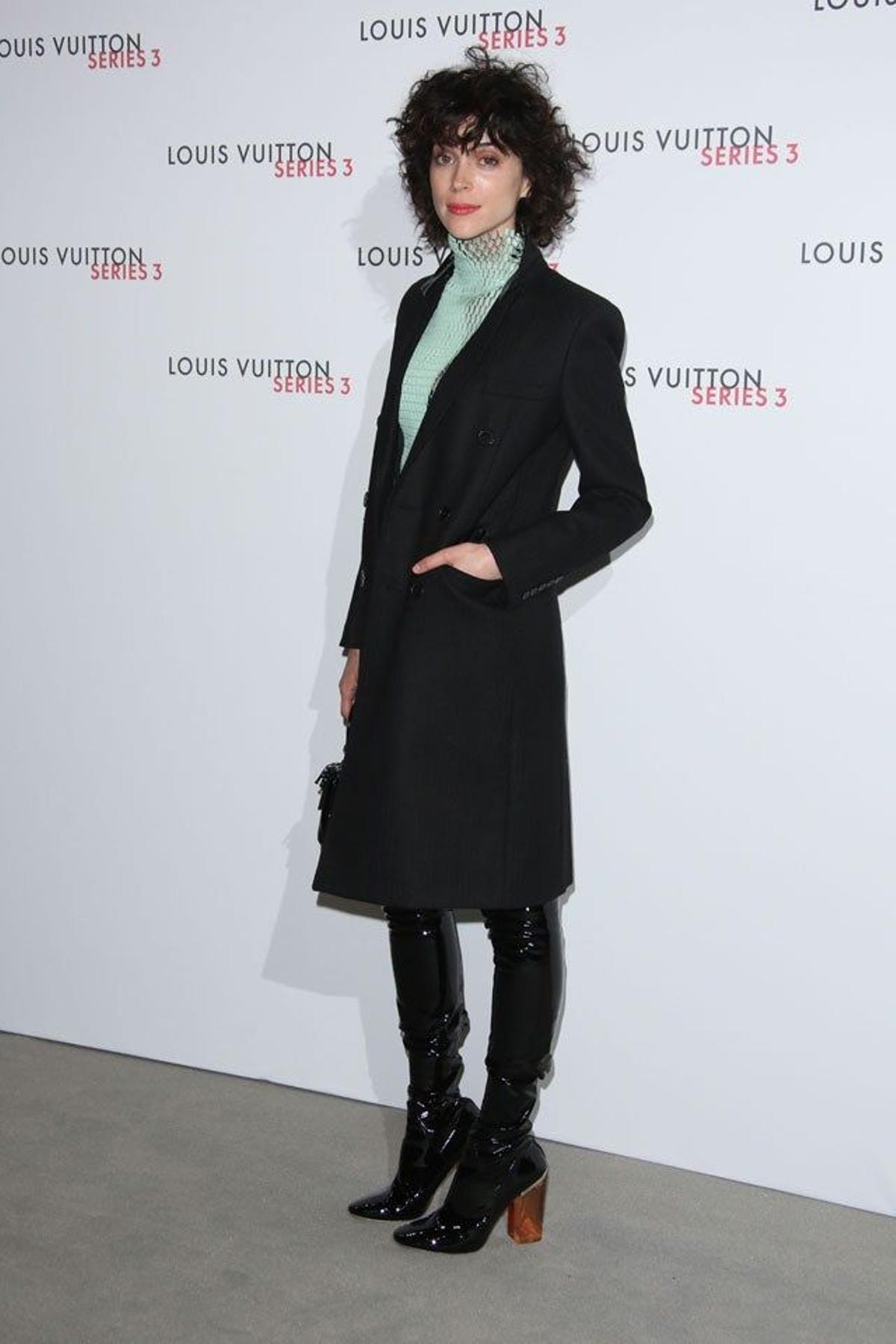ST. Vincent, en la fiesta de Louis Vuitton en la LFW2015