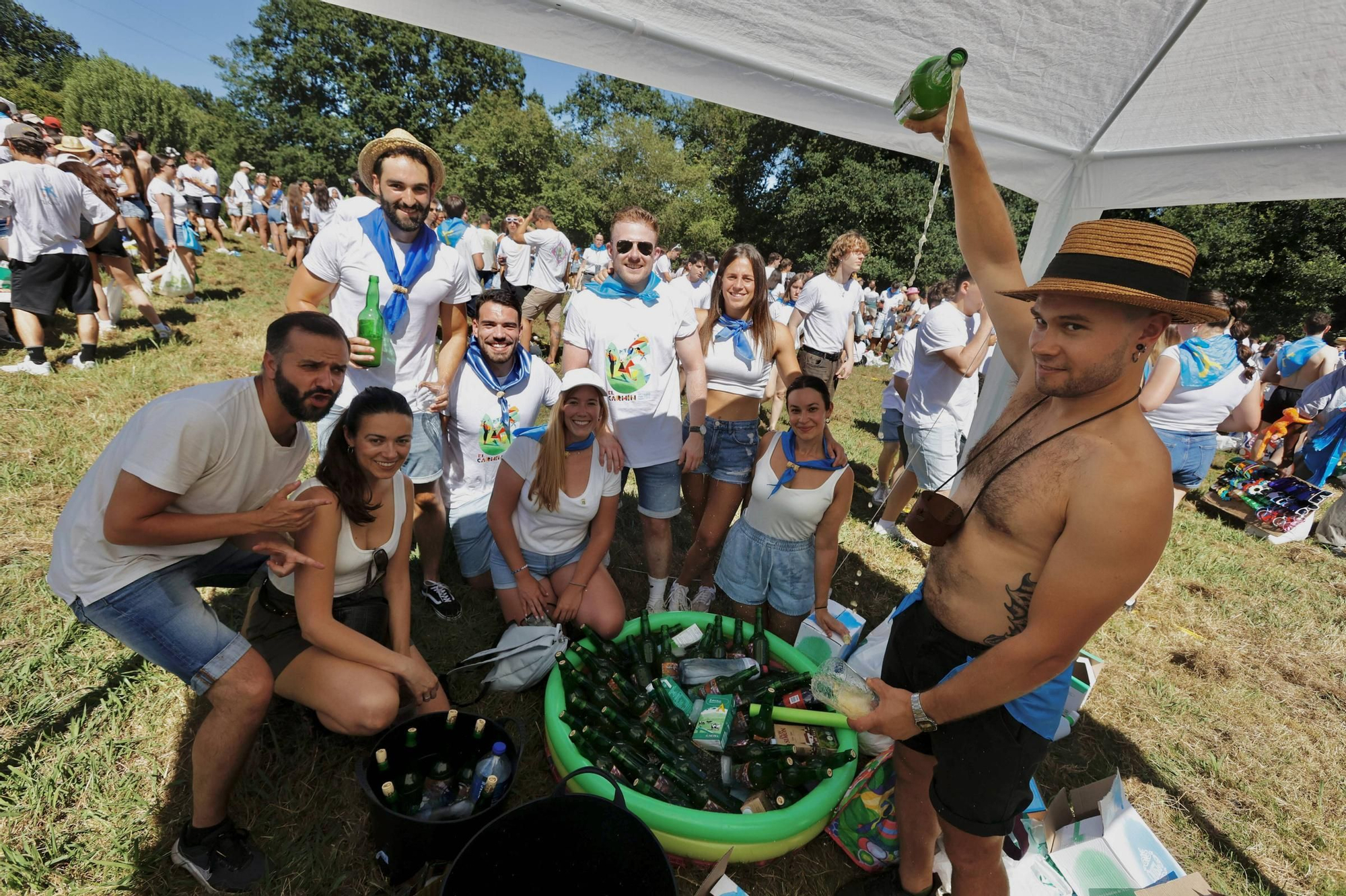 EN IMÁGENES: así ha arrancado el Carmín de la Pola 