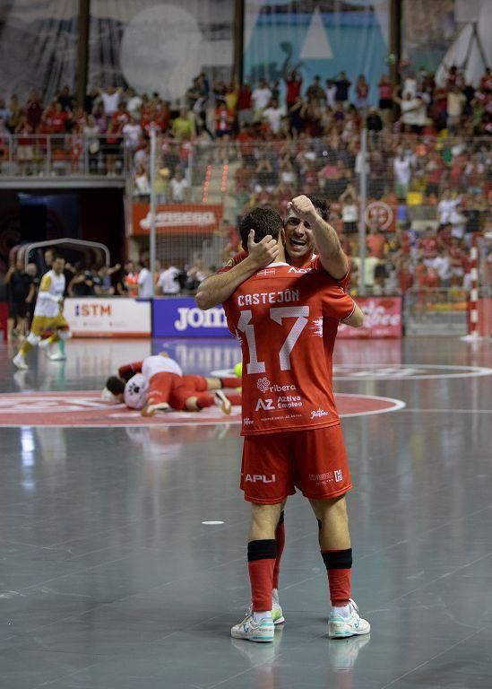 El Jimbee Cartagena celebra su segunda luga consecutiva