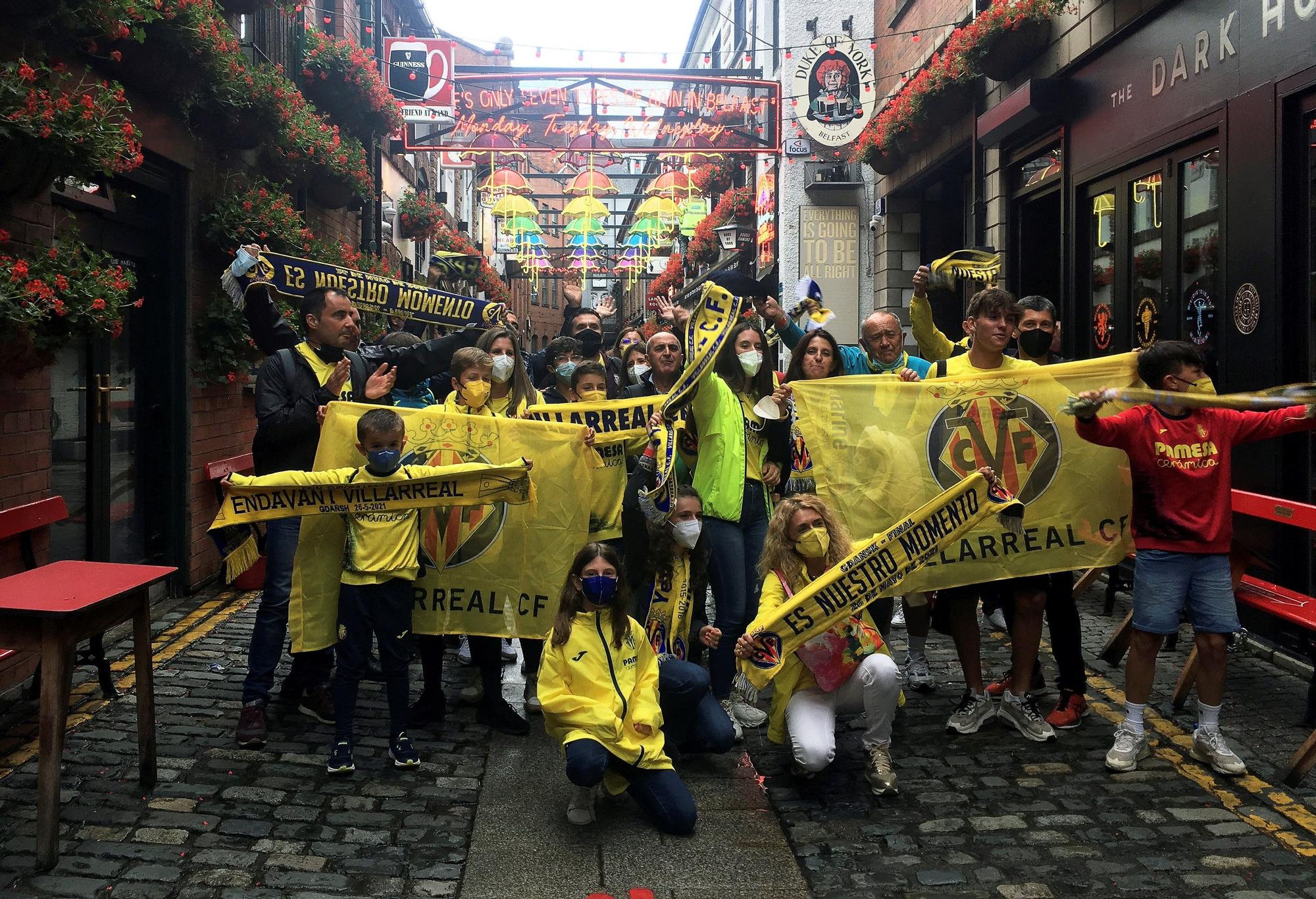 Así vivió la afición del Villarreal la Supercopa en el campo