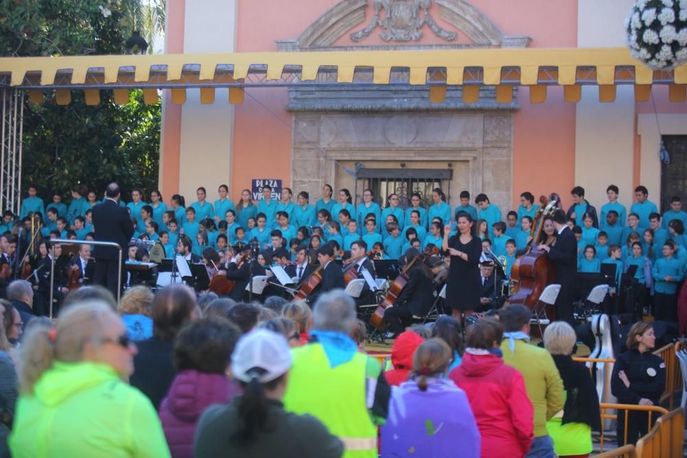 Misa d'Infants en la plaza d la Virgen de València 2018