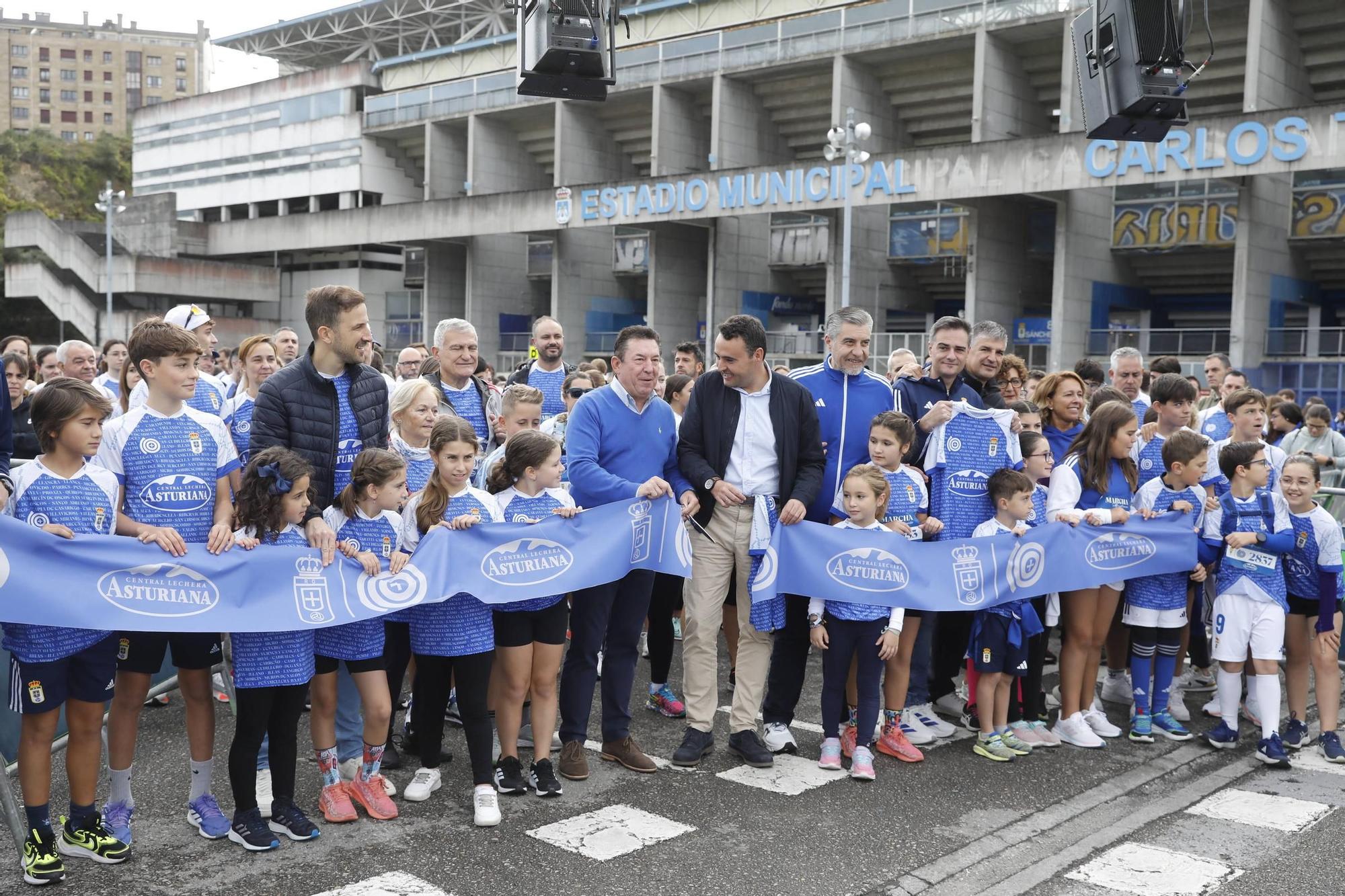 EN IMÁGENES: Así ha sido la carrera por el centenario del Real Oviedo
