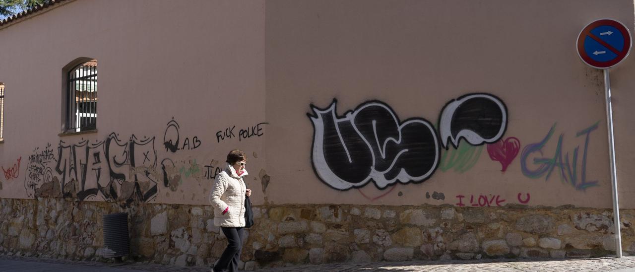 PINTADAS EN EL CASCO ANTIGUO DE ZAMORA