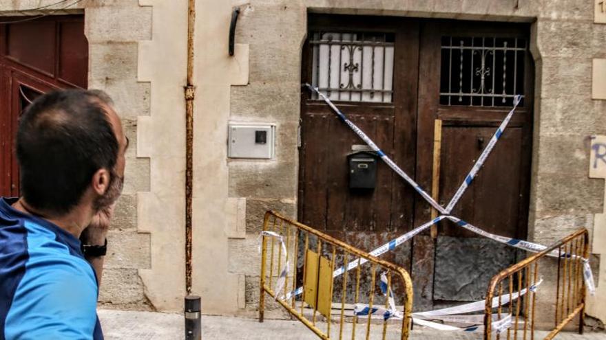 Imagen de la casa de la calle Onofre Jordá donde ocurrieron los hechos