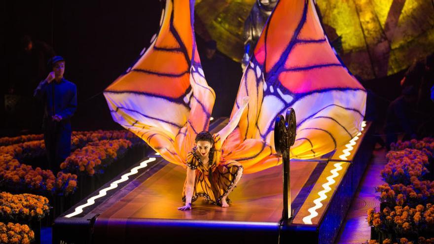 Un moment de l&#039;espectacle «Luzia» del Cirque du Soleil