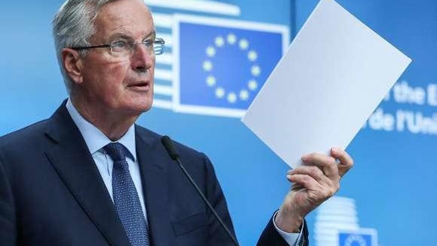 Barnier pide una solución urgente para Irlanda y Gibraltar antes del &quot;Brexit&quot;